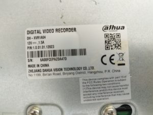 رمز مادر و پیش فرض dvr داهوا
