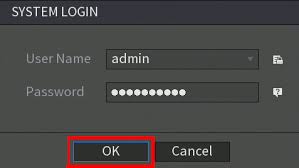 فراموشی رمز dvr داهوا