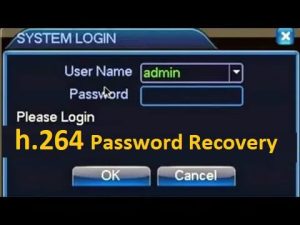 آموزش ریست پسورد و شکستن قفل DVR