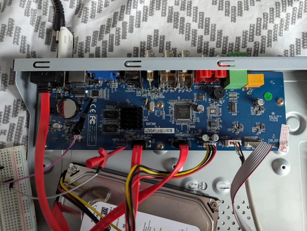 ریست رمز dvr و دوربین ورتینا