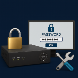 ریست رمز DVR ورتینا