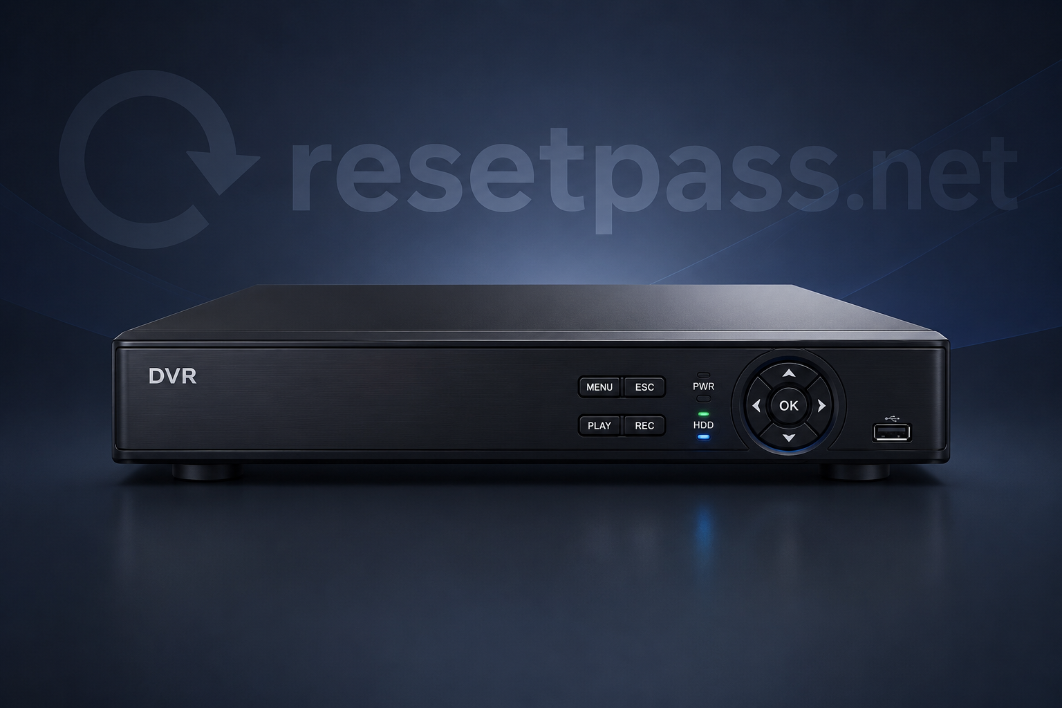 ریست رمز dvr مکسرون Maxron