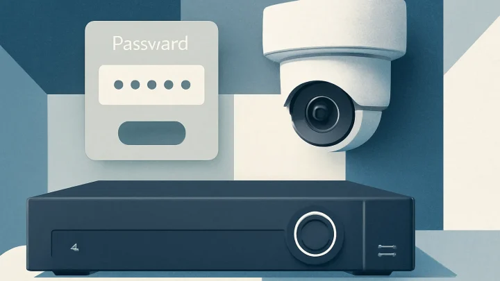 دستگاه DVR برایتون و تنظیمات رمز عبور