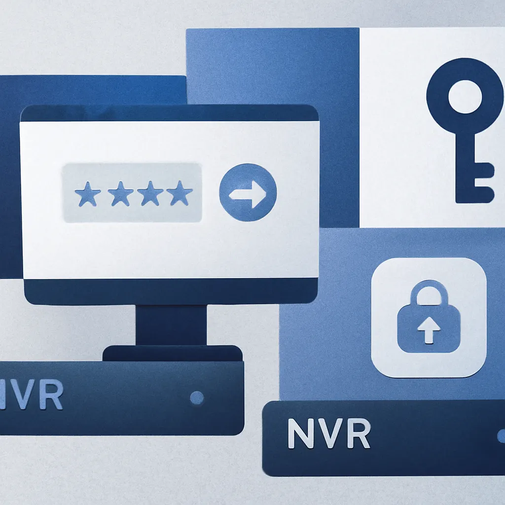 روش‌های بازیابی رمز عبور در دستگاه‌های DVR و NVR
